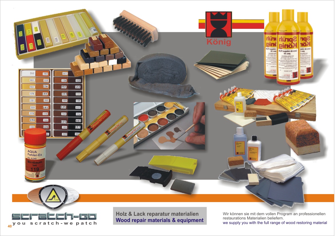 French-polishing materials